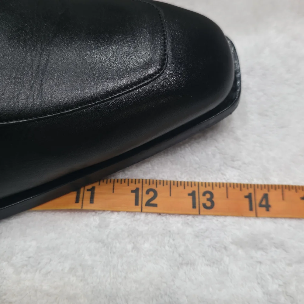 Gucci Black Leather Men’s Slip-On Loafers